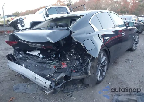 2018 Infiniti Q50 3.0T Luxe from USA, damaged, VIN JN1EV7AR8JM434290